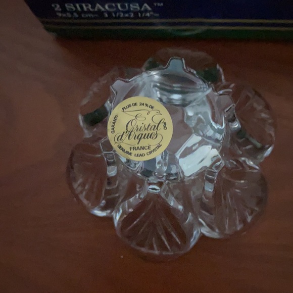 Vintage Other Vintage Cristal Darques Genuine Lead Crystal Candle
